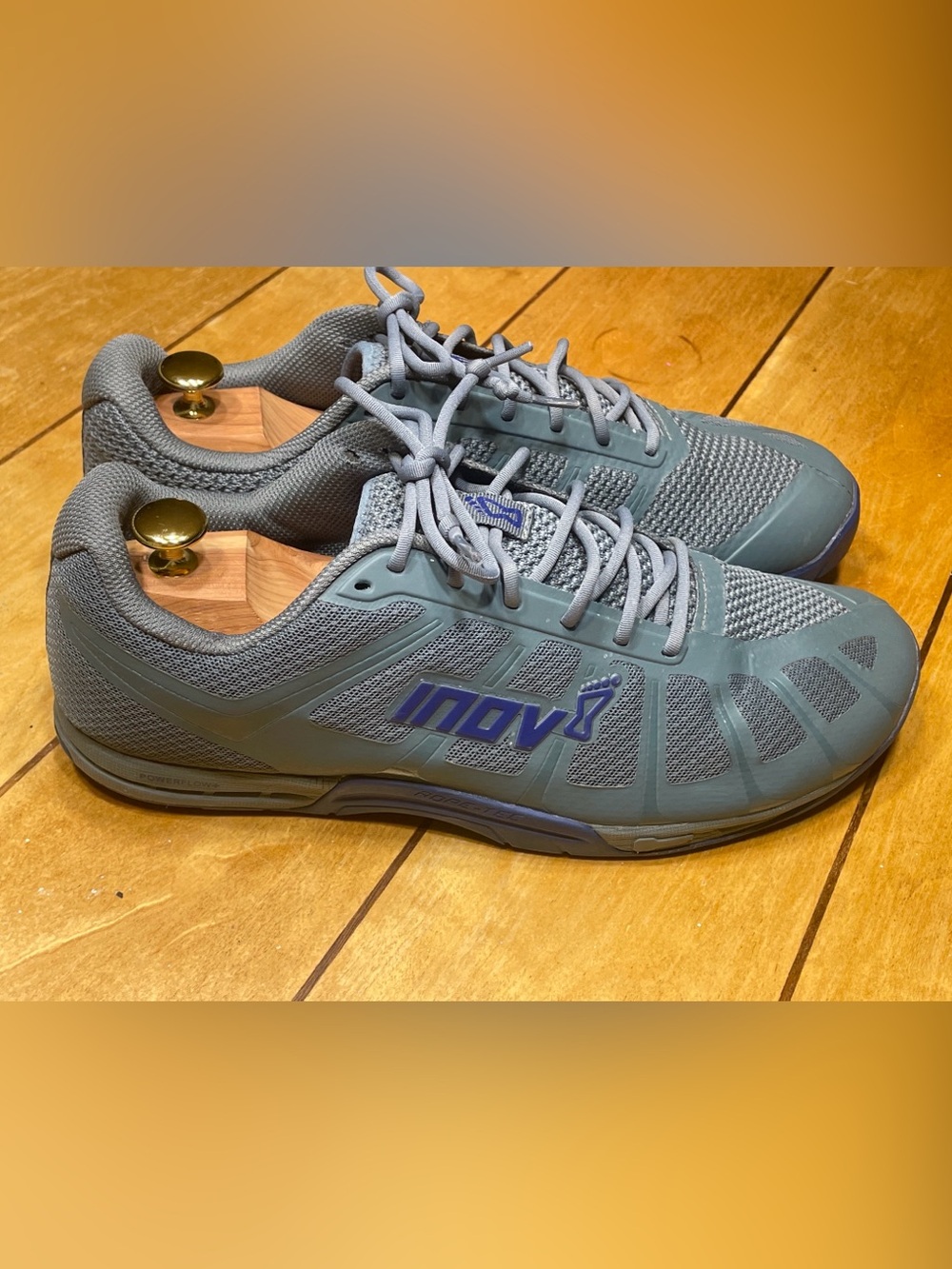 Inov-8 F-Lite 235 V3 Shoe Color Blue/Gray Size 12 Training Cross Fit Mesh